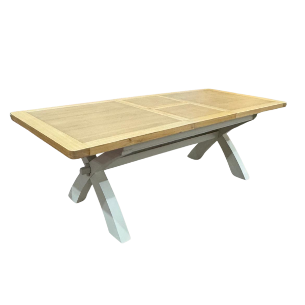 Valerie X-Leg Extn Dining Table
